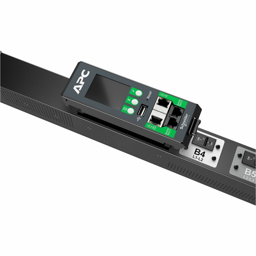 Schneider APC NetShelter Rack PDU Advanced, Metered, 3Phase, 17.3kW, 208V 60A, 460P9, 42 Outlet