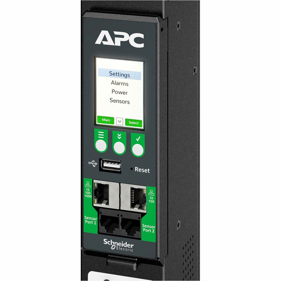 Schneider APC NetShelter Rack PDU Advanced, Switched, 3Phase, 22.1kW 400V 32A or 17.3kW 415V 30A, 48 Outlets, IEC309