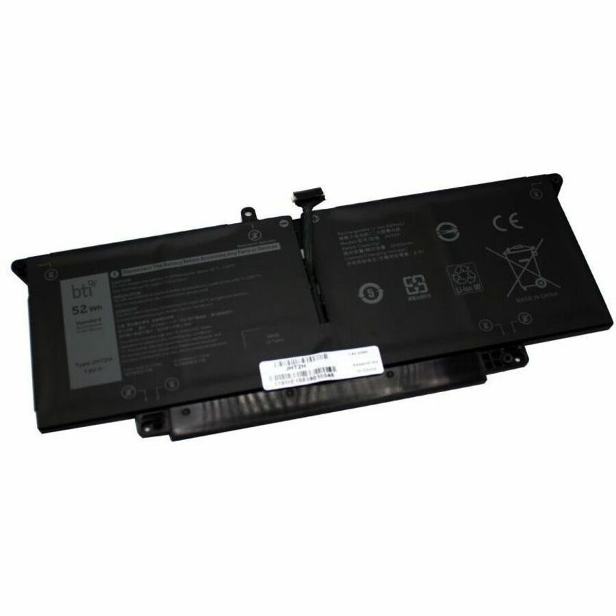 BTI JHT2H-BTI 7.6V 52WHR LI-ION BATTERY 451-BCPW, HRGYV, JHT2H, X825P, 18 m, 451-BCPWHRGYVJHT2HX825P, Fits