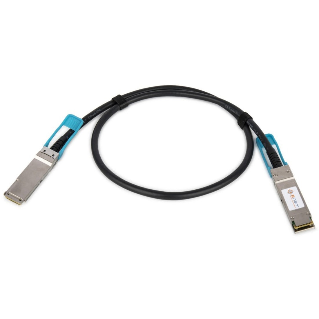 NSI ENET 200GBASE-CU QSFP56 to QSFP56 Passive Copper Direct-Attach Cable Assembly 1.5m (4.92 ft) HP/Mellanox Compatible