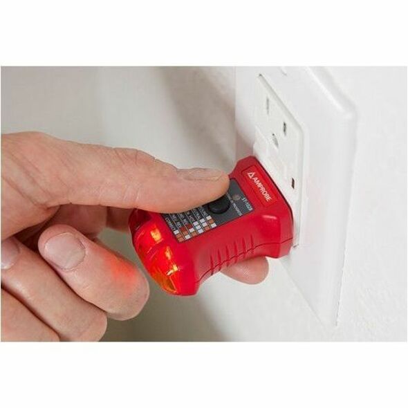 Fluke Amprobe ST-102B Receptacle Tester with GFCI, ST102B