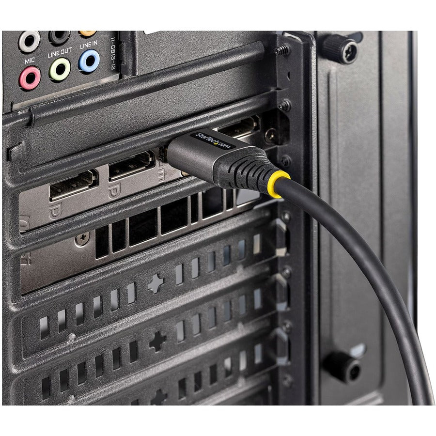 StarTech.com 20in (0.5m) Premium Certified HDMI 2.0 Cable, High-Speed Ultra HD 4K 60Hz HDMI with Ethernet, HDR10, UHD HDMI Monitor Cord