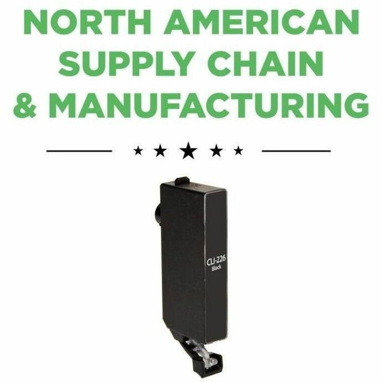 Clover Imaging Remanufactured Black Ink Cartridge for Canon CLI-226 (4546B001)