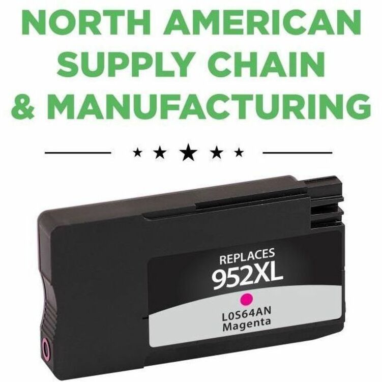 Clover Imaging Remanufactured High Yield Magenta Ink Cartridge for HP 952XL (L0S64AN)