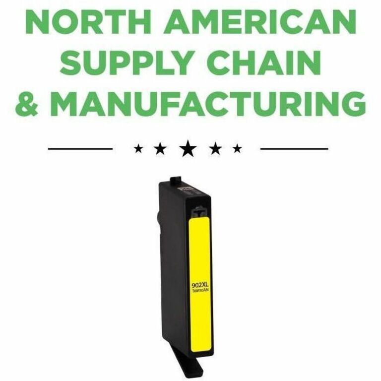 Clover Imaging Remanufactured High Yield Yellow Ink Cartridge for HP 902XL (T6M10AN)