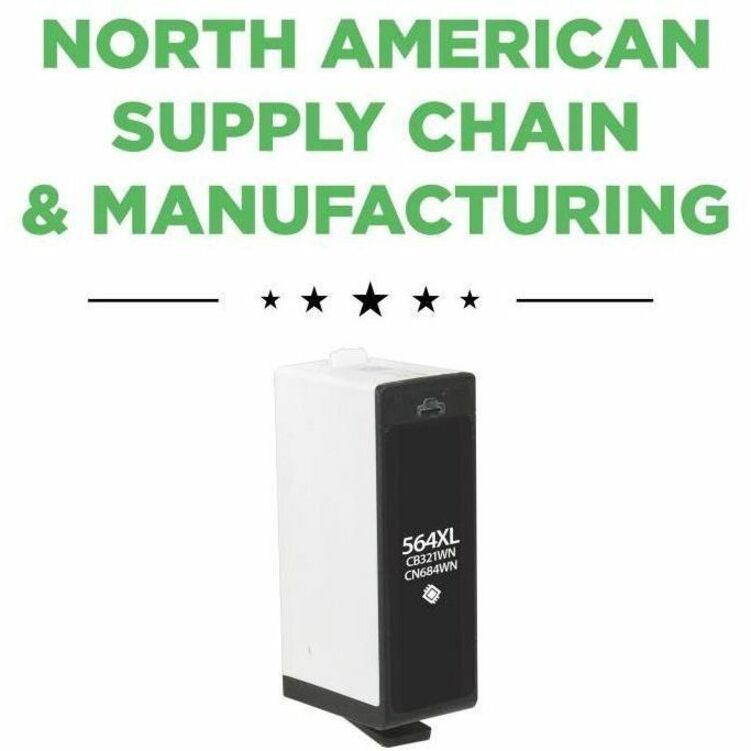 Clover Imaging Remanufactured High Yield Black Ink Cartridge for HP 564XL (CB321WN/CN684WN)