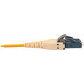 Eaton Tripp Lite Series 40/100/400G Singlemode 9/125 OS2 Fiber Optic Cable (Duplex SN-UPC to Duplex LC-UPC M/M), LSZH, Yellow, 1 m (3.3 ft.)