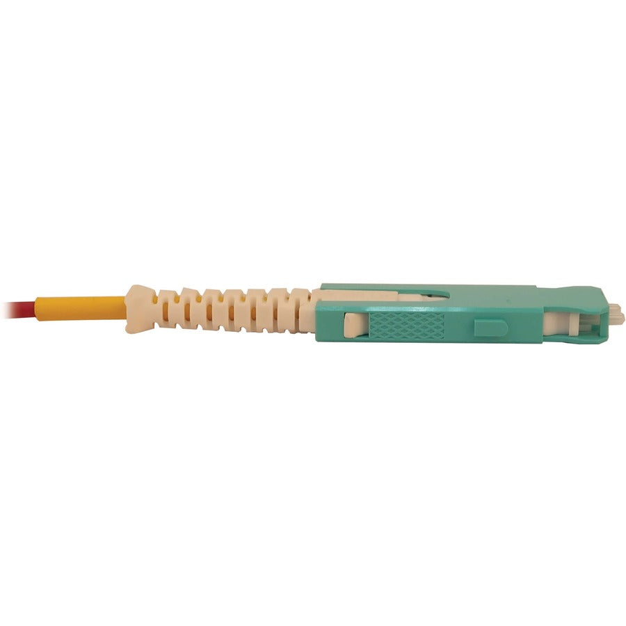 Eaton Tripp Lite Series 40/100/400G Multimode 50/125 OM4 Fiber Optic Cable (Duplex SN-PC to Duplex LC-PC M/M), LSZH, Magenta, 1 m (3.3 ft.)