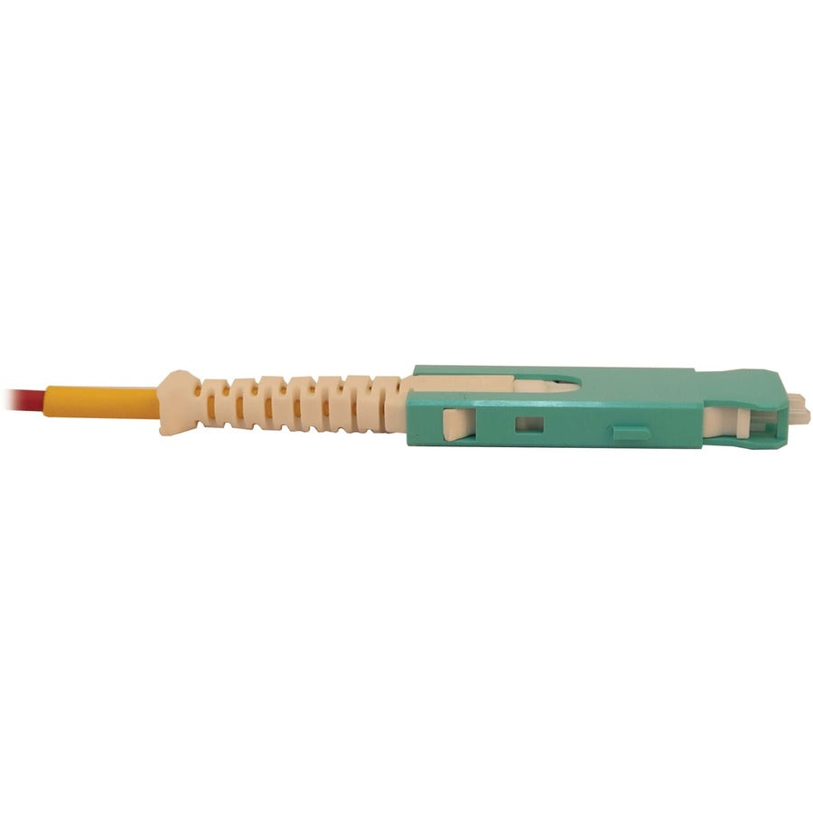 Eaton Tripp Lite Series 40/100/400G Multimode 50/125 OM4 Fiber Optic Cable (Duplex SN-PC to Duplex LC-PC M/M), LSZH, Magenta, 1 m (3.3 ft.)