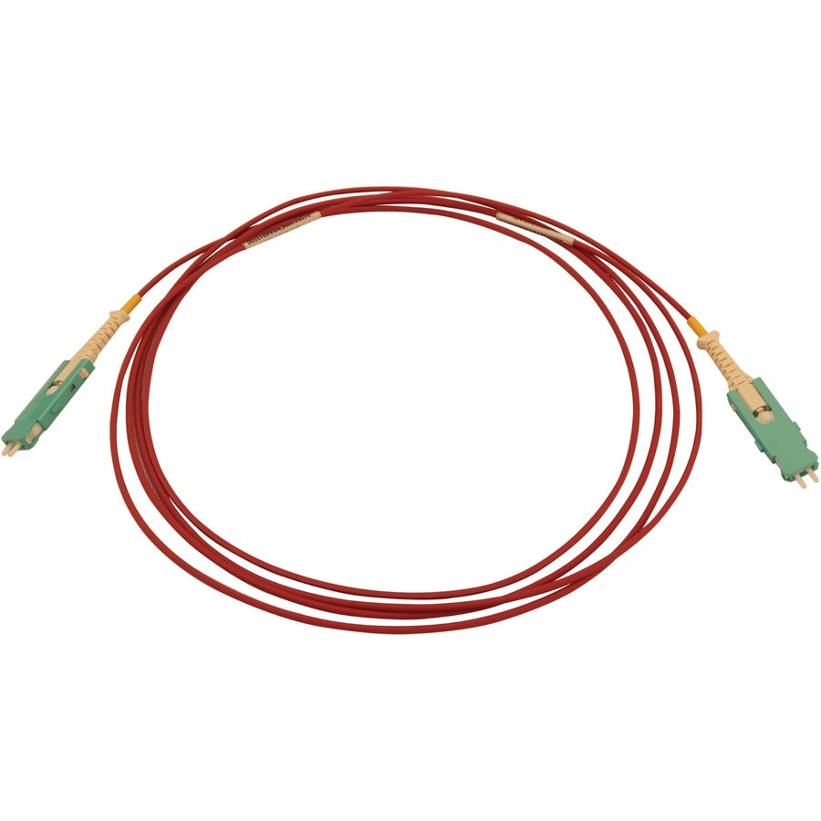 Eaton Tripp Lite Series 400G Multimode 50/125 OM4 Fiber Optic Cable (Duplex SN-PC M/M), LSZH, Magenta, 2 m (6.6 ft.)