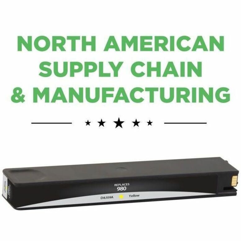 Clover Imaging Remanufactured Yellow Ink Cartridge for HP 980 (D8J09A)