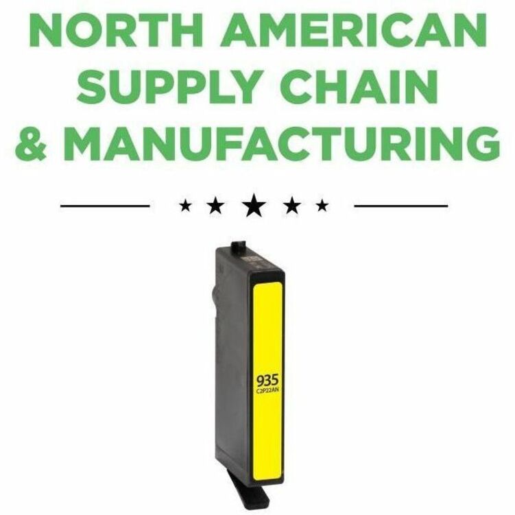 Clover Imaging Remanufactured Yellow Ink Cartridge for HP 935 (C2P22AN)