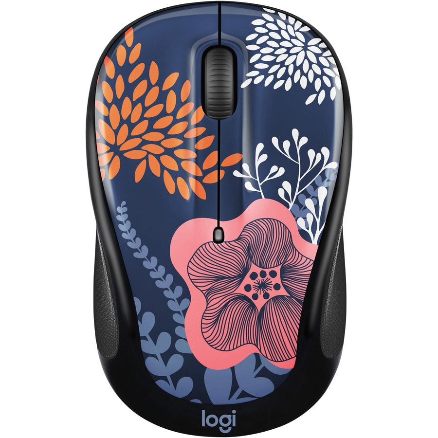 Logitech Design Collection Limited Edition Wireless Mouse - FOREST FLORAL