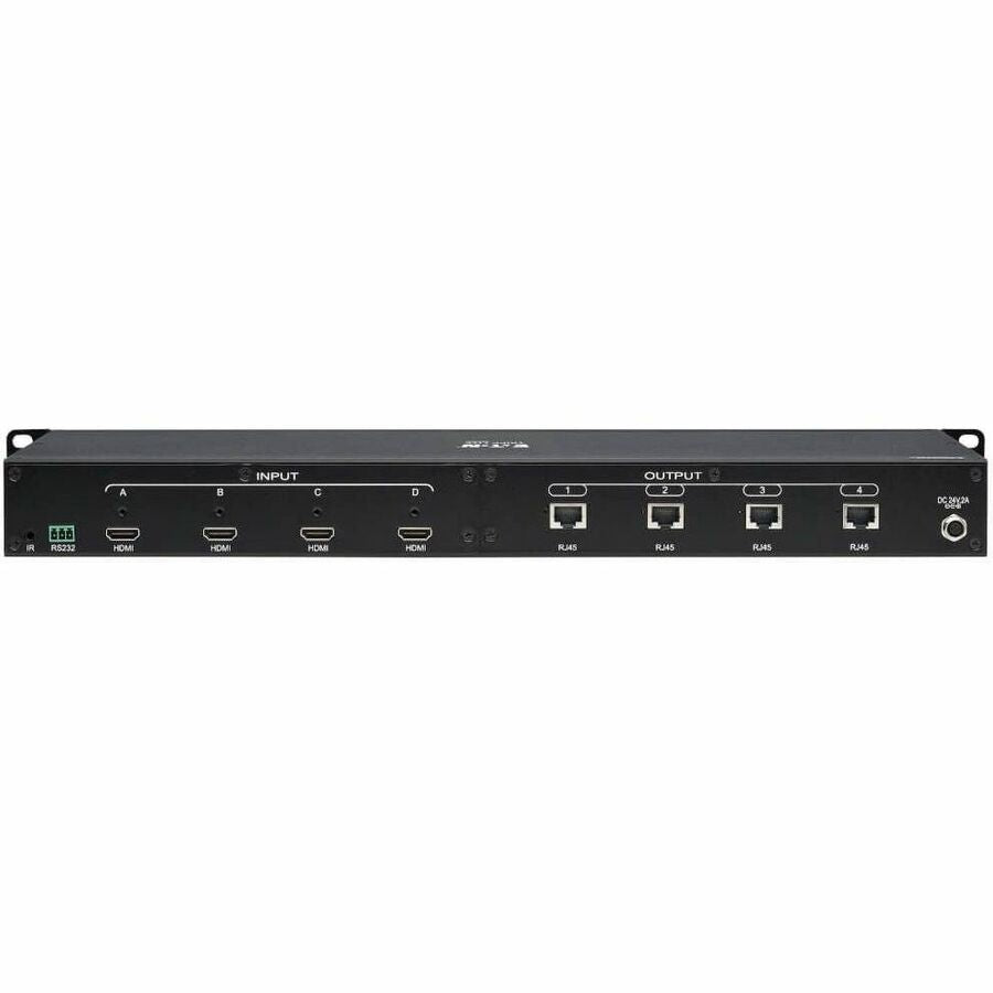 Eaton Tripp Lite 4x4 HMDI Over Cat6 Matrix Switch Kit 4x Pigtail Receivers 4K60Hz, 230 ft, B127A-4X4-BH4PH