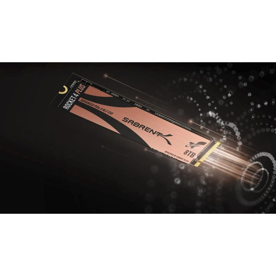 Sabrent Rocket 4 PLUS SB-RKT4P-8TB 8 TB Solid State Drive - M.2 2280 Internal - PCI Express NVMe (PCI Express NVMe 4.0 x4)