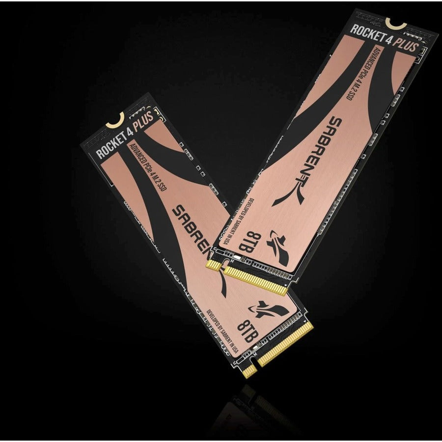 Sabrent Rocket 4 PLUS SB-RKT4P-8TB 8 TB Solid State Drive - M.2 2280 Internal - PCI Express NVMe (PCI Express NVMe 4.0 x4)