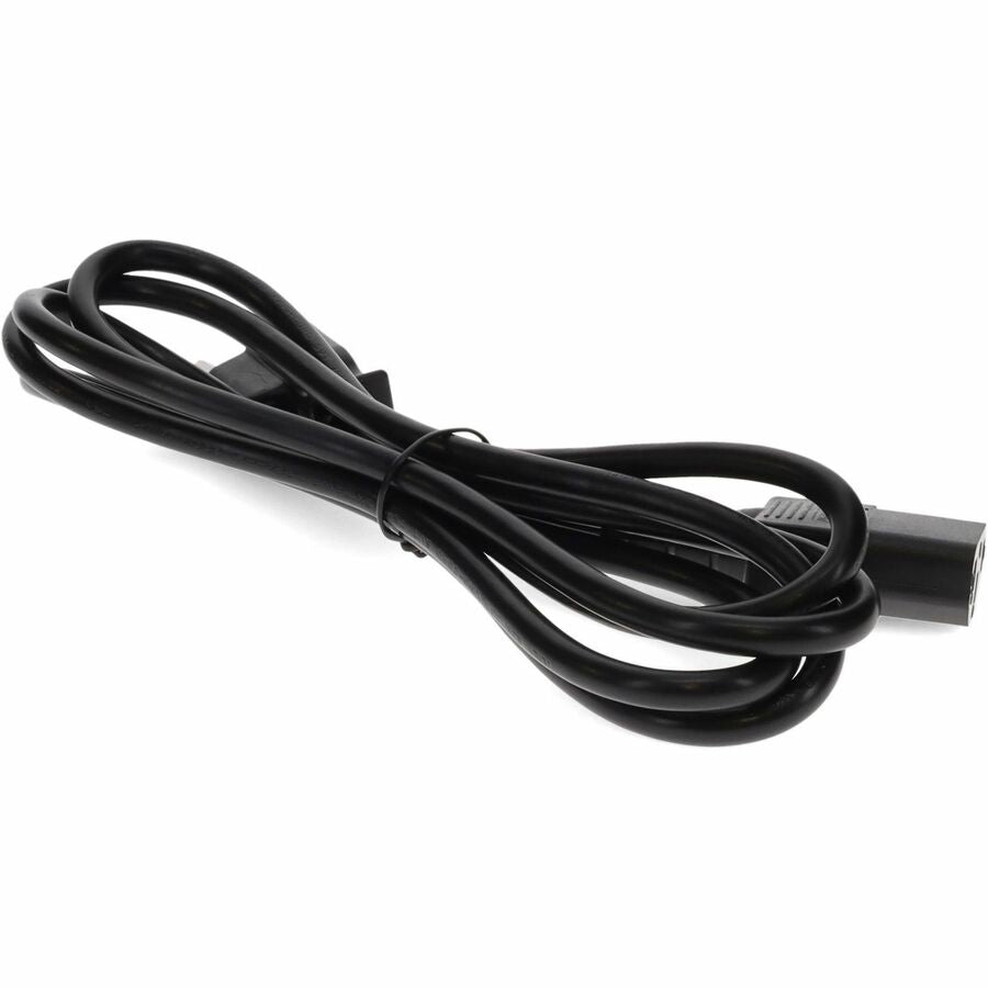 AddOn 15ft NEMA 5-15P Male to C13 Female 18AWG 100-250V at 10A Black Power Cable