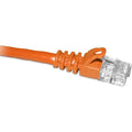 NSI ENET Cat.6a UTP Patch Network Cable, Male, 3 ft, C6A-OR-3-ENT, Orange