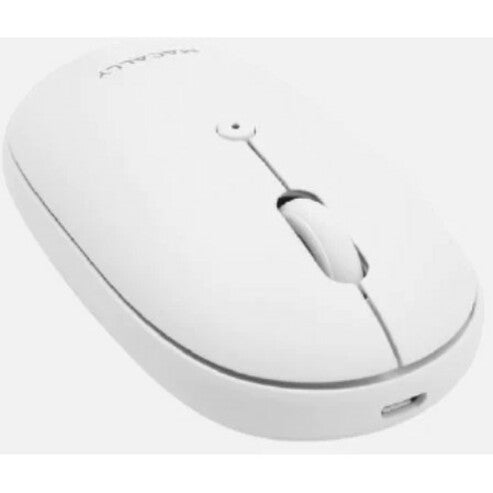 Mace Macally Rechargeable Bluetooth Optical Mouse for Mac and PC (BTTOPBAT)