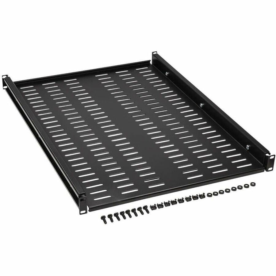 Eaton Tripp Lite Series SmartRack Adjustable-Deep Steel Rack Shelf - 1U, Vented, 250 lb. (113 kg) Capacity