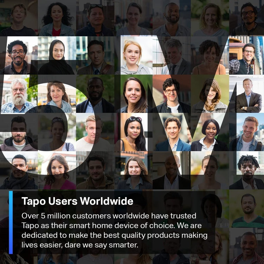 Tapo Smart Wi-Fi Light Bulb, Multicolor