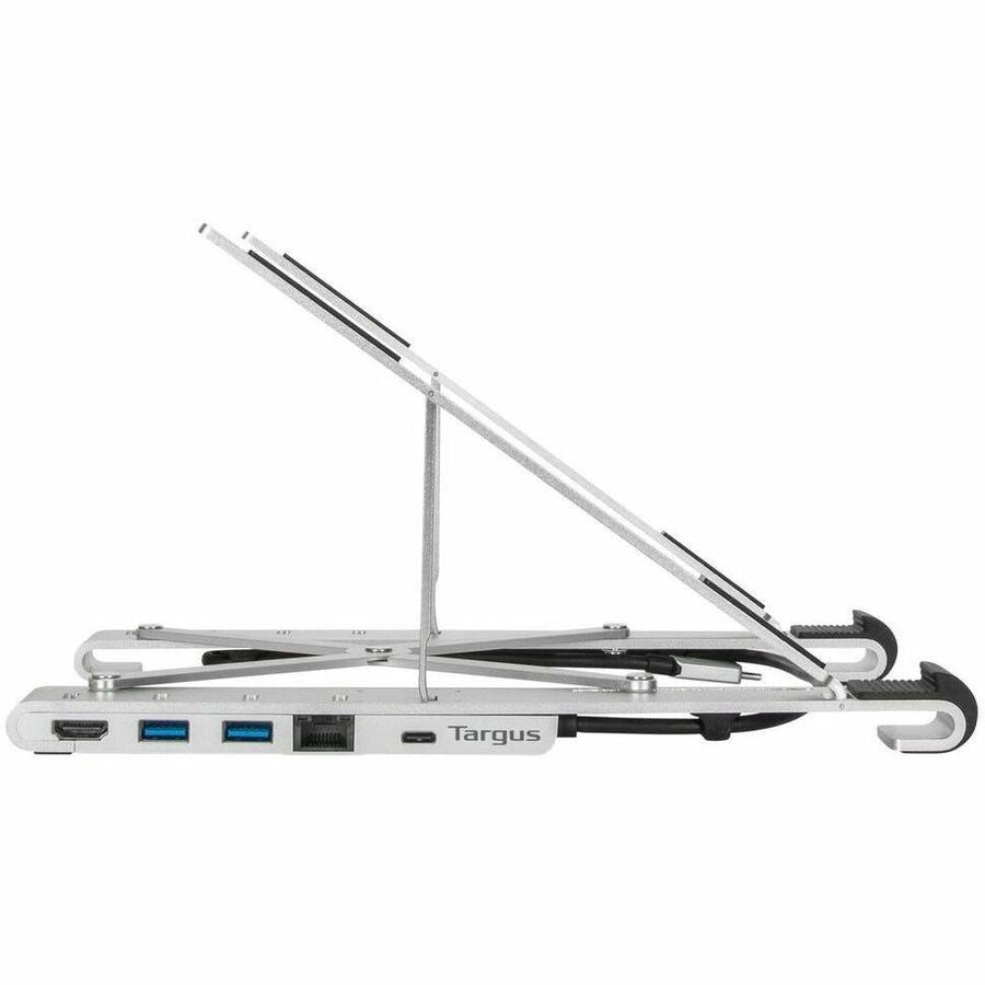 Targus Portable Stand, 10.56 oz, 100W, AWU100005GL, Gigabit Ethernet, Silver, Wired