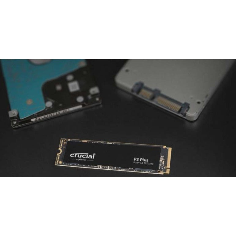 Micron Crucial P3 Plus CT1000P3PSSD8 1 TB Solid State Drive - M.2 2280 Internal - PCI Express NVMe (PCI Express NVMe 4.0 x4)