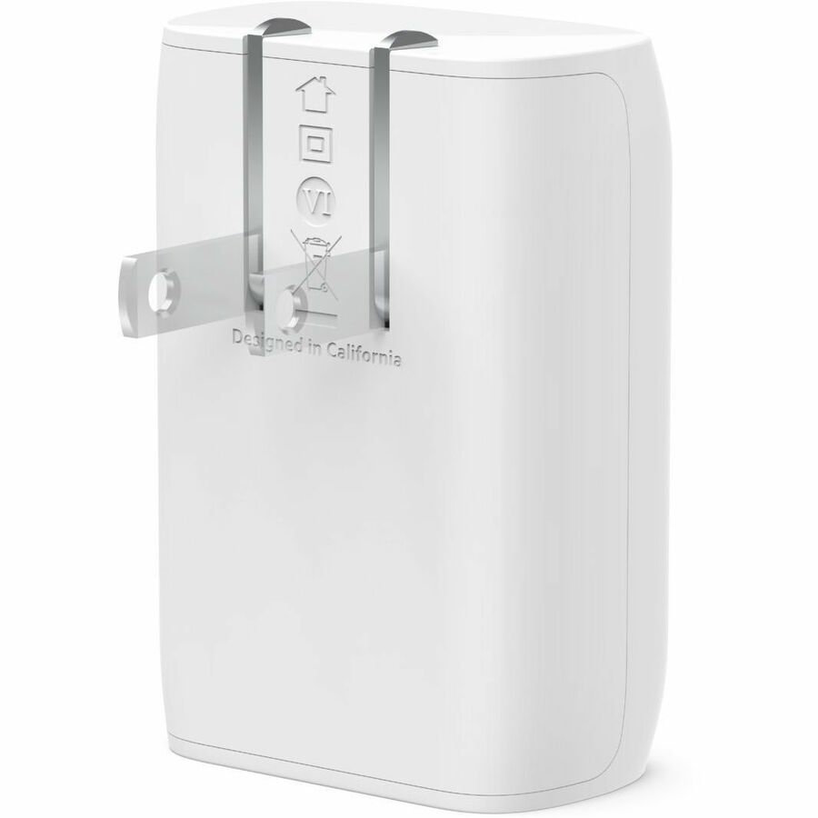 Belkin 30W USB-C PD 3.0 PPS Wall Charger + 3.3ft USB-C to USB-C Cable - Fast Charging - White
