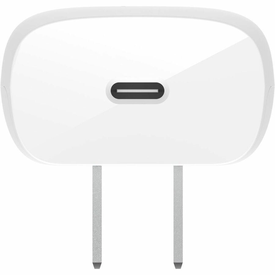 Belkin 30W USB-C PD 3.0 PPS Wall Charger + 3.3ft USB-C to USB-C Cable - Fast Charging - White