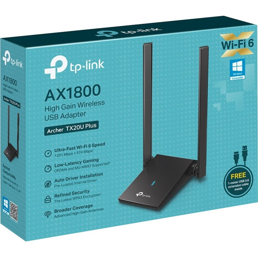 AX1800 WiFi 6 USB Adapter