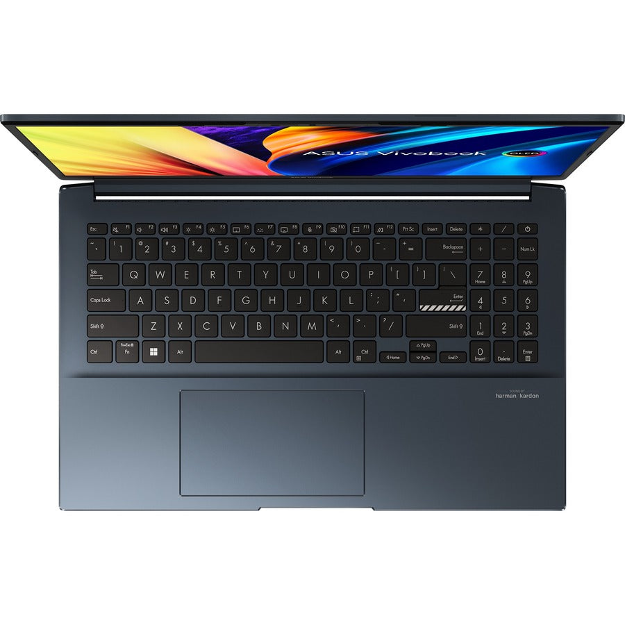 Asus VivoBook Pro 15 M6500 M6500QH-DB51 15.6" Notebook - Full HD - AMD Ryzen 5 5600H - 8 GB - 512 GB SSD - Quiet Blue