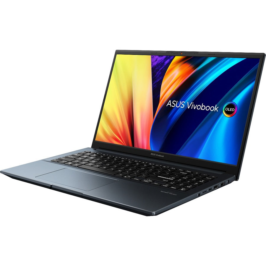 Asus VivoBook Pro 15 M6500 M6500QH-DB51 15.6" Notebook - Full HD - AMD Ryzen 5 5600H - 8 GB - 512 GB SSD - Quiet Blue