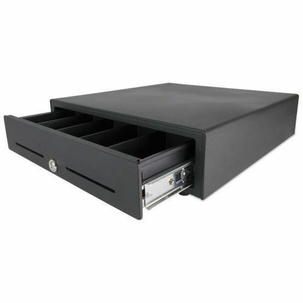 Custom America APEX Pro Cash Drawer Cash Drawers APEX Pro CD, 16x16, Blk, 4-Bill, Uni Cbl