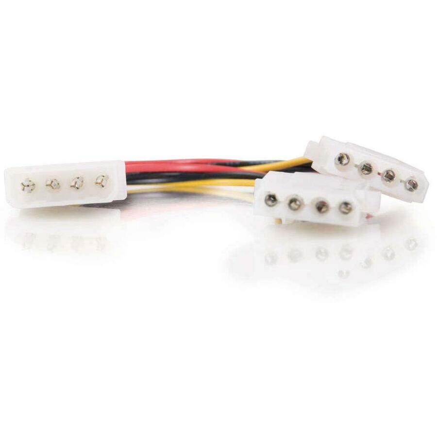 Legrand C2G 6in One 5.25in to Two 5.25in Internal Power Y-Cable