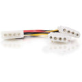 Legrand C2G 6in One 5.25in to Two 5.25in Internal Power Y-Cable