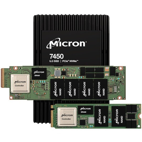 Micron 7450 PRO 960 GB Solid State Drive - M.2 2280 Internal - PCI Express NVMe (PCI Express NVMe 4.0 x4) - Read Intensive -