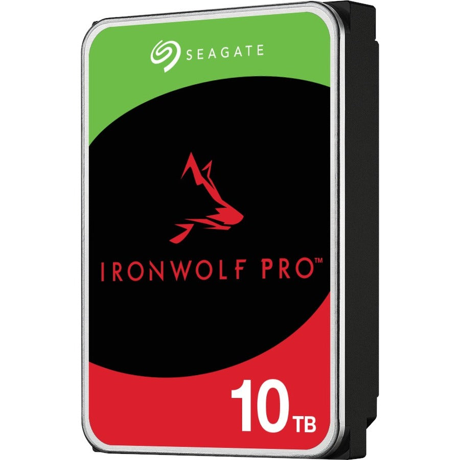 Seagate IronWolf Pro ST10000NT001 10 TB Hard Drive - 3.5" Internal - SATA (SATA/600) - Conventional Magnetic Recording (CMR) Method