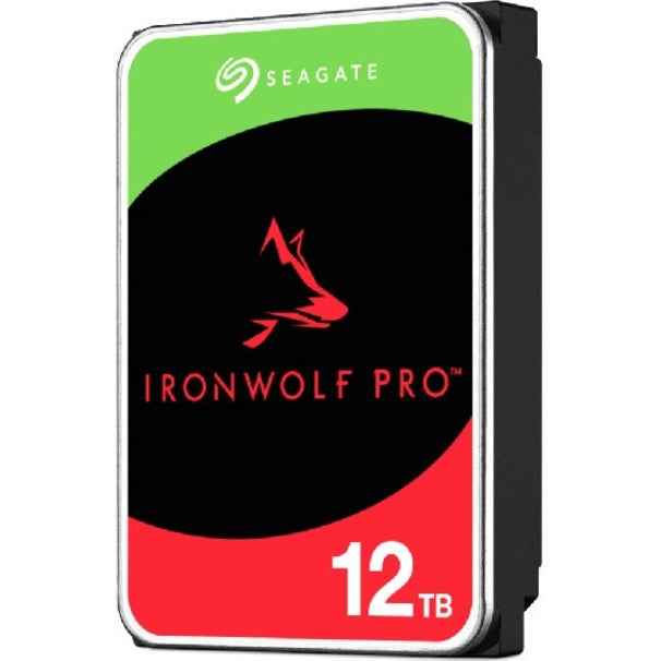 Seagate IronWolf Pro ST12000NT001 12 TB Hard Drive - 3.5" Internal - SATA (SATA/600) - Conventional Magnetic Recording (CMR) Method