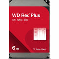 Western WD Red Plus WD60EFPX 6 TB Hard Drive - 3.5" Internal - SATA (SATA/600) - Conventional Magnetic Recording (CMR) Method