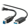 Legrand Vaddio 98ft USB 3.2 B to USB A Active Optical Cable - Plenum Rated - Black