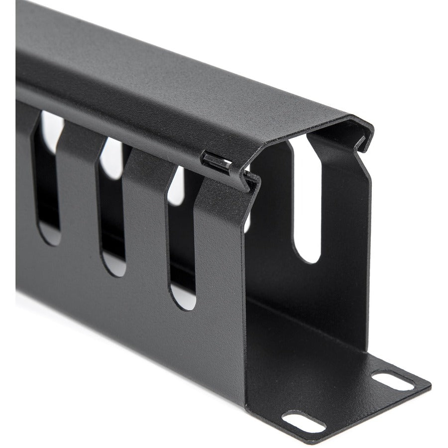 Rocstor 1U HORIZONTAL CABLE MANAGEMENT COMPATIBLE WITH STANDARD 19 RACKS