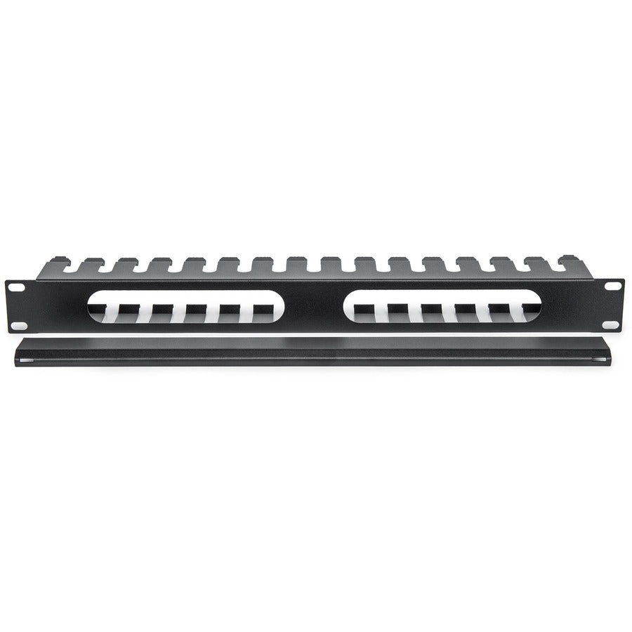 Rocstor 1U HORIZONTAL CABLE MANAGEMENT COMPATIBLE WITH STANDARD 19 RACKS