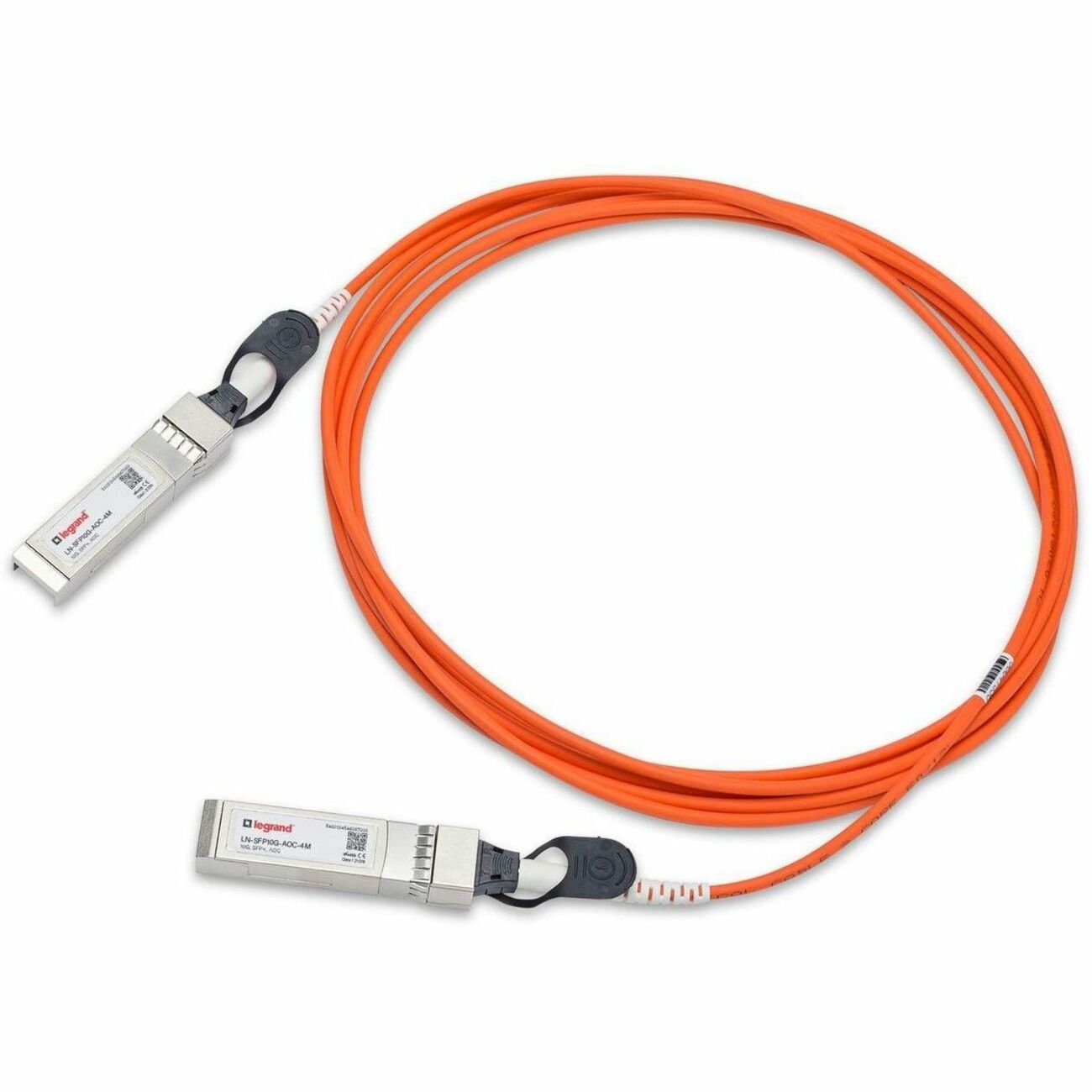 Ortronics MSA SFP10G-AOC-4M COMPATIBLE, 13.12 ft, Fiber Optic, LN-SFP10G-AOC-4M