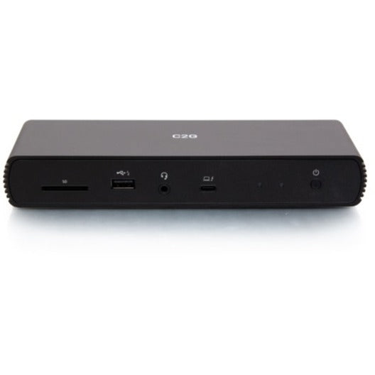C2G Thunderbolt 4 Dock - Dual Monitor Docking Station with USB, Ethernet, SD Reader, and AUX - Power Delivery up to 90W