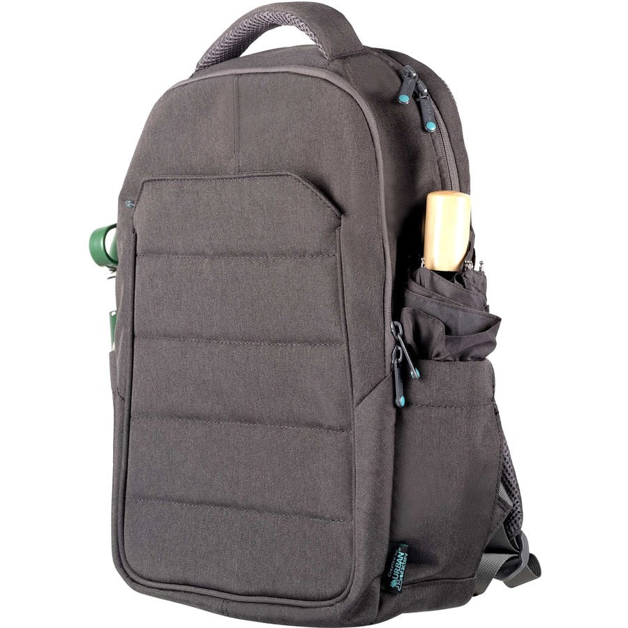 Urban Factory GREENEE Carrying Case (Backpack) for 13" to 15.6" Notebook - Gray, Green