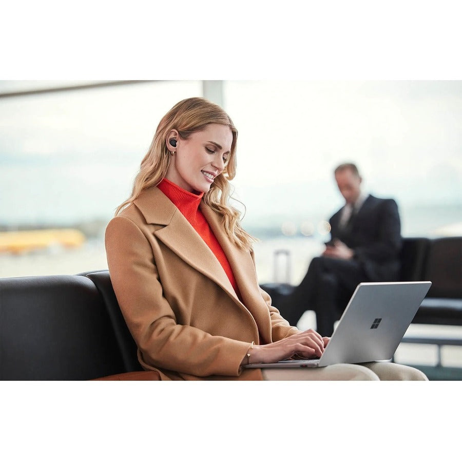 JABRA EVOLVE2 BUDS 65.6 ft Noise Cancelling 33 hr Run Time Earset