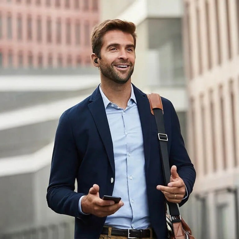 JABRA EVOLVE2 BUDS 65.6 ft Noise Cancelling 33 hr Run Time Earset