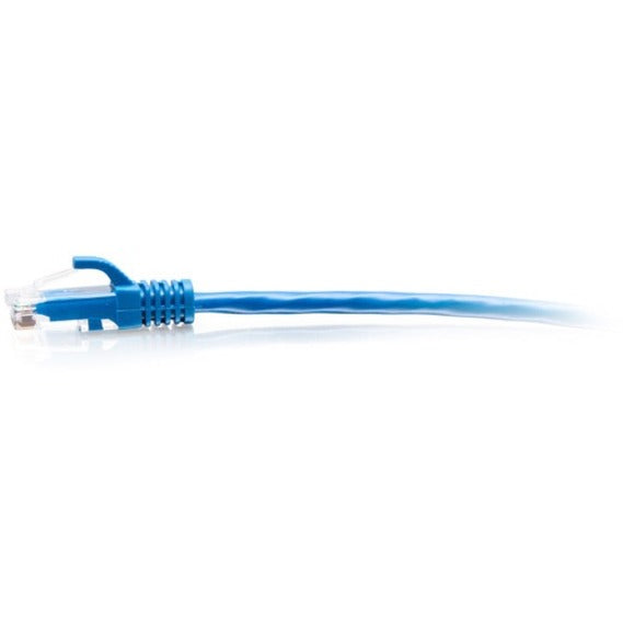 C2G 7ft Cat6a Blue Slim Ethernet, 1 x RJ-45 Network - Male, 28 AWG, C2G30131