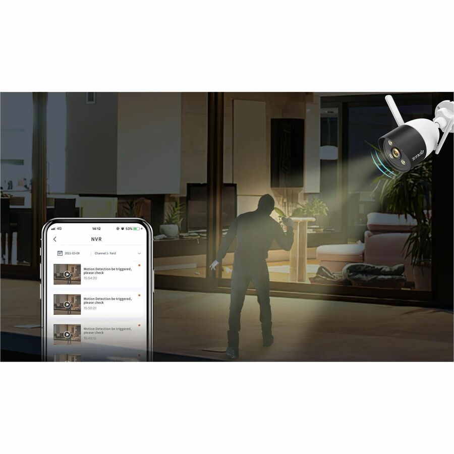 Tenda 4 Channel Wireless HD Video Security Kit