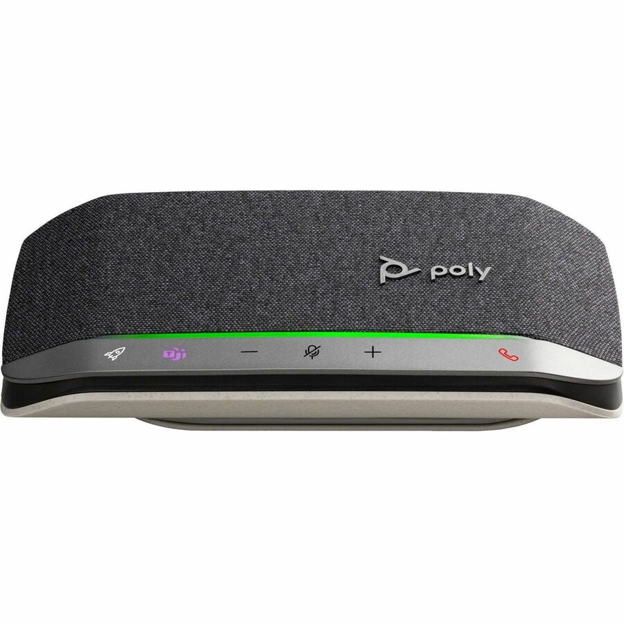HPI Prev 216866-01 Poly Sync 20 Microsoft Teams Certified USB-A Speakerphone, 40 mm, 772C8AA, Silver, Wired